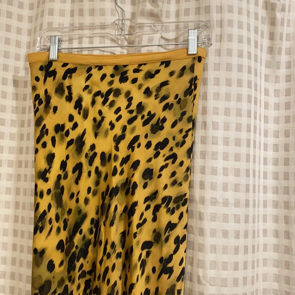 Anine Bing Silk Leo Skirt - Picture 2 of 4